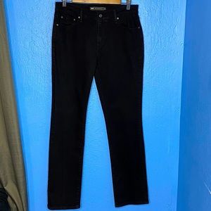 Levi’s Black 505 Straight Leg Jeans